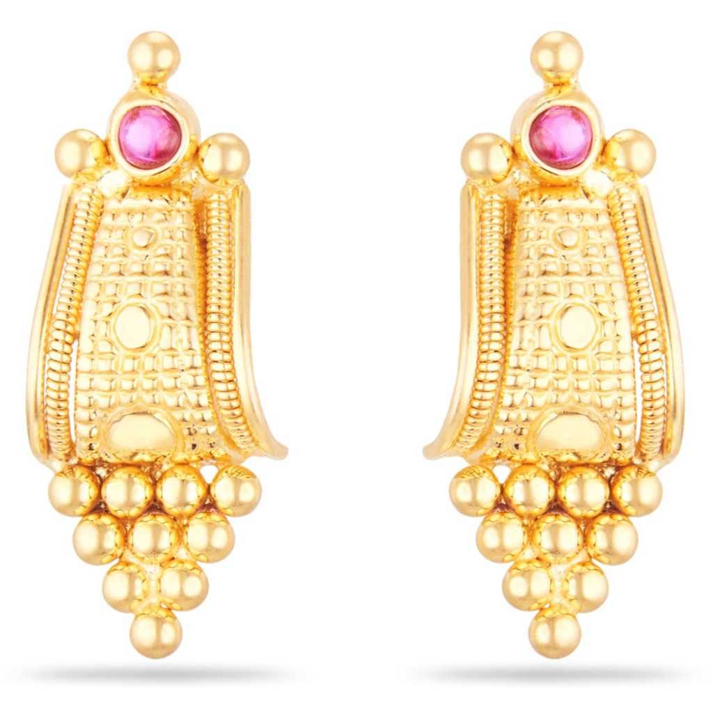 gold earrings designs in 2 gram