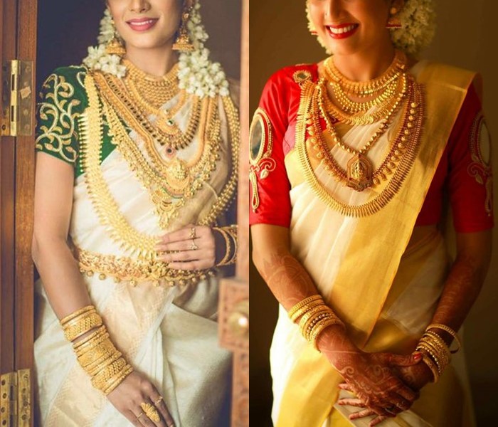 Complete Kerala Bridal Trousseau