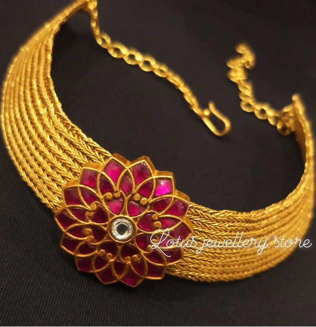 gold-plated-pure-silver-jewellery-designs-2019 (10)