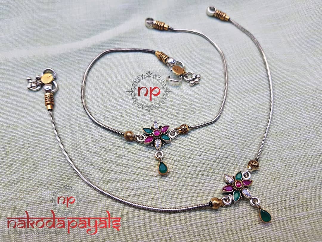 pure-silver-anklet-designs-2019 (8)