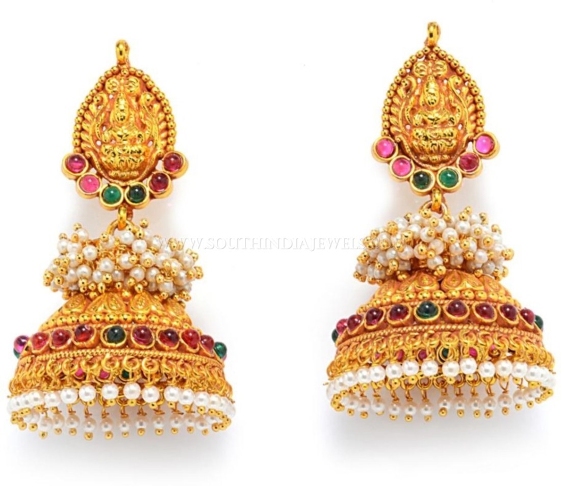 Beautiful Gold Jhumka Designs