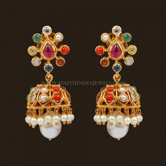 Beautiful Gold Jhumka Designs