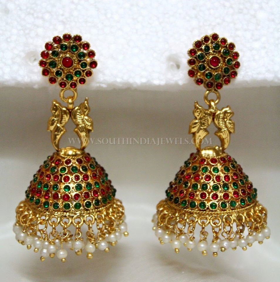 Beautiful Gold Jhumka Designs