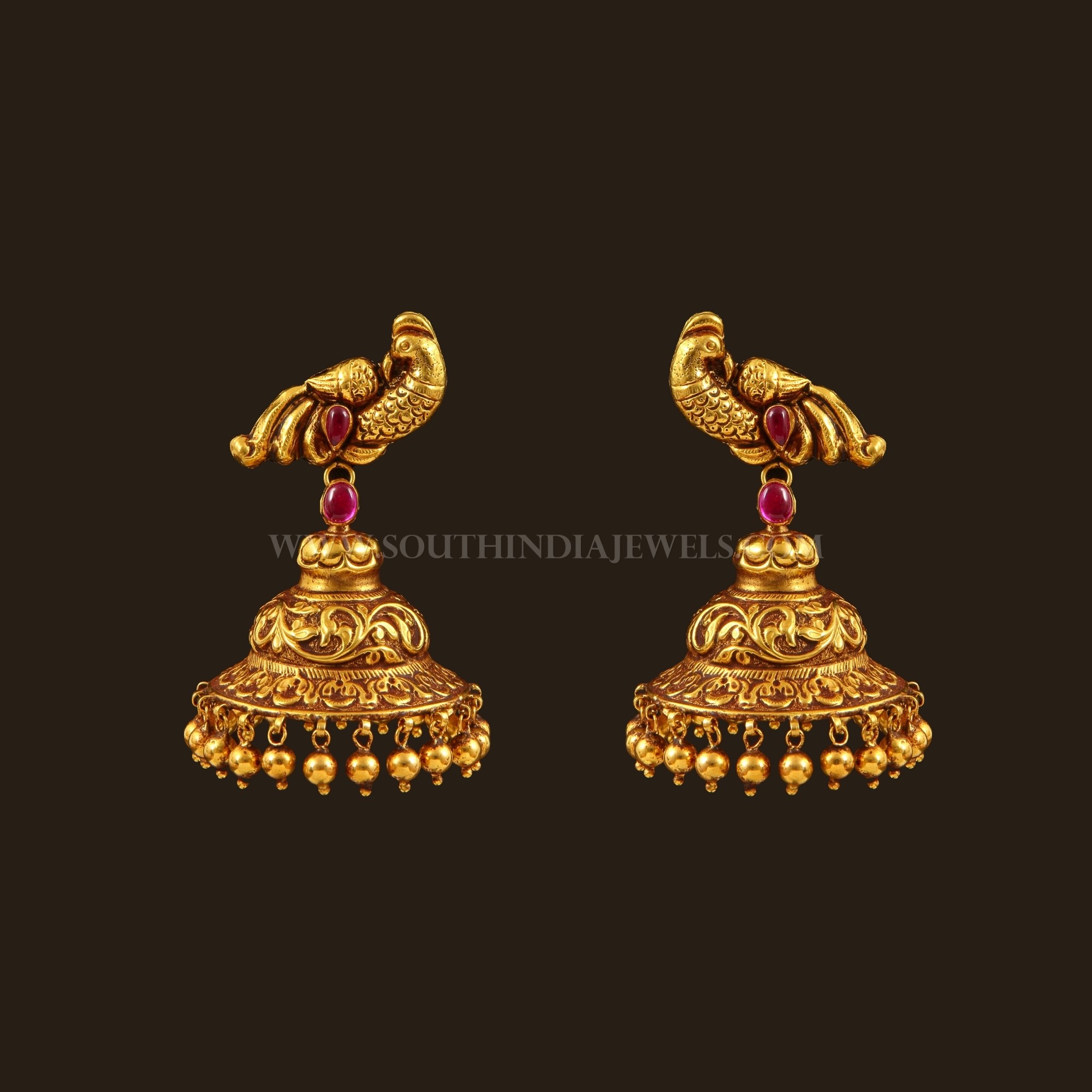 Beautiful Gold Jhumka Designs