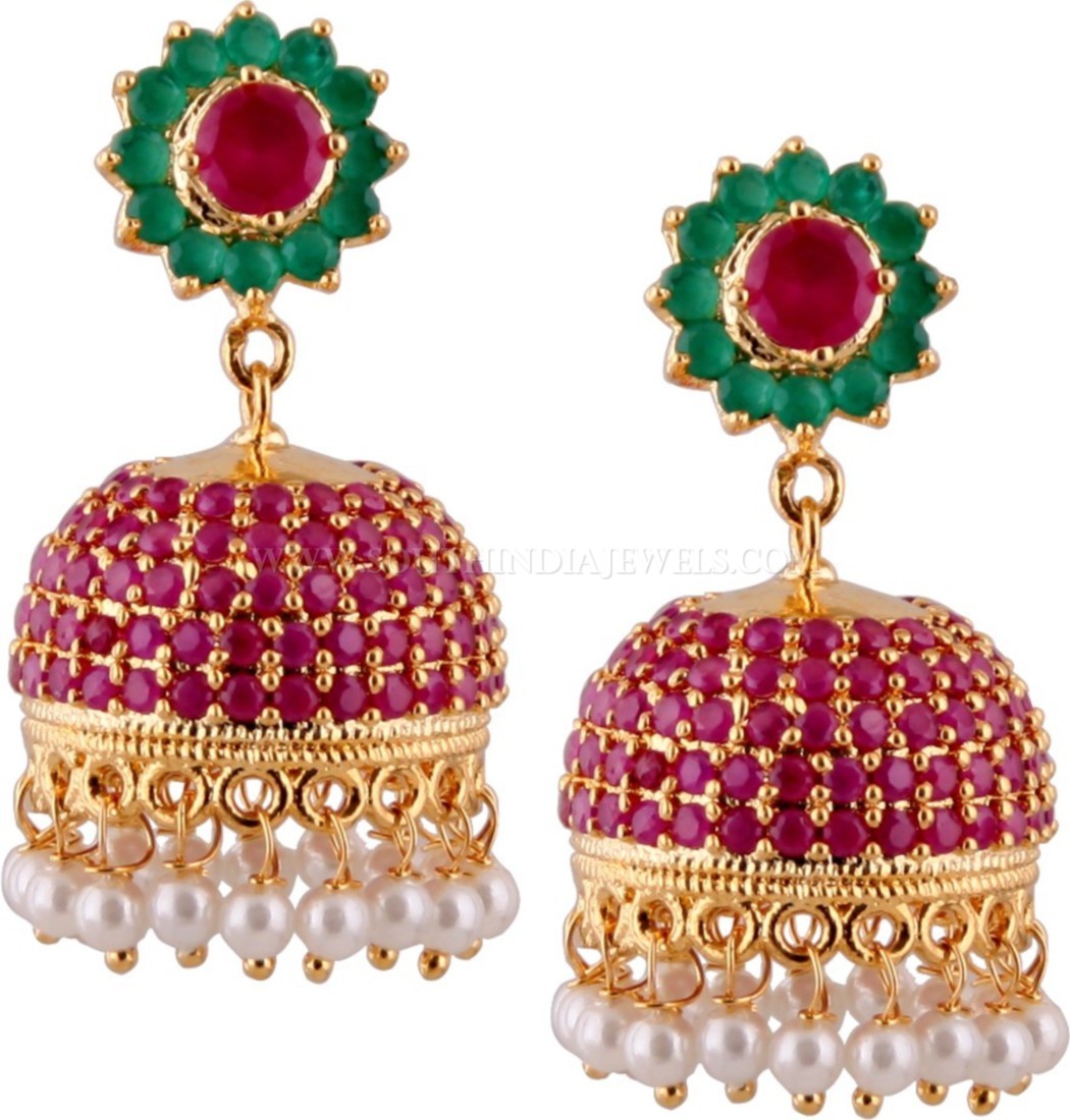 Beautiful Gold Jhumka Designs