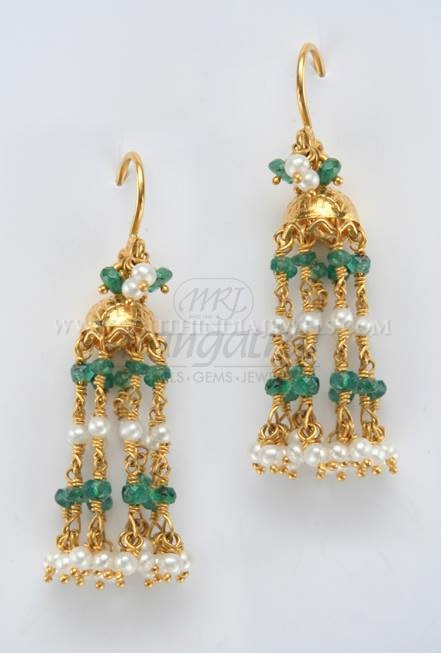 Beautiful Gold Jhumka Designs