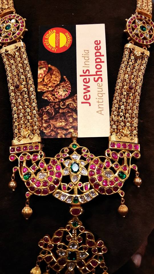 south indian antique gold jewellery designs