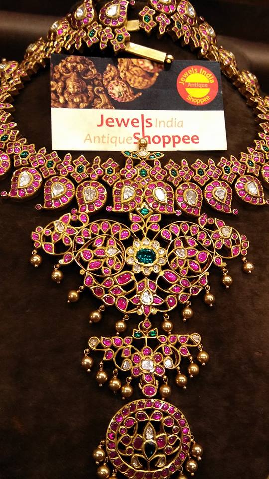 south indian antique gold jewellery designs