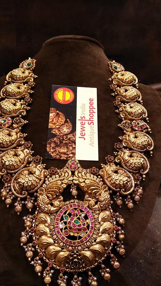 south indian antique gold jewellery designs