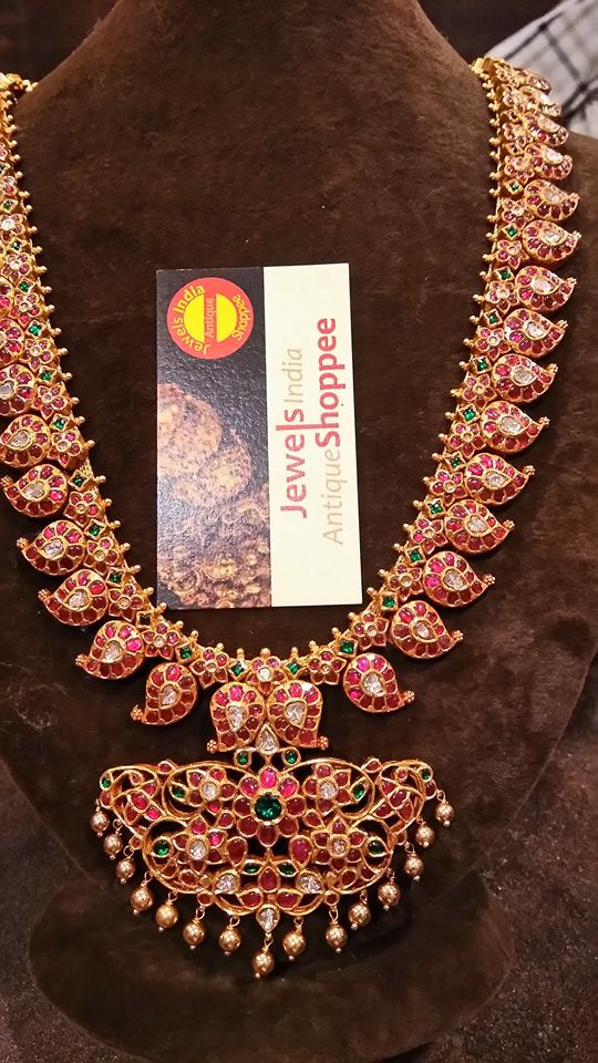 south indian antique gold jewellery designs