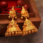 21 Gorgeous South Indian Style Gold Jhumka Designs