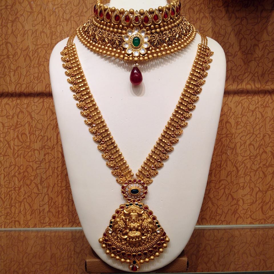 Gold Jewellery Sets For Marriage