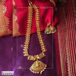 21 Traditional Mango Mala/Necklace Designs • South India Jewels