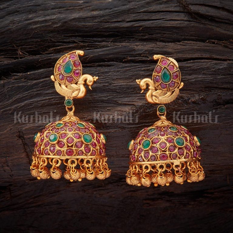 Latest Antic Earrings Designs - [2022 & 2023 Models] • South India Jewels