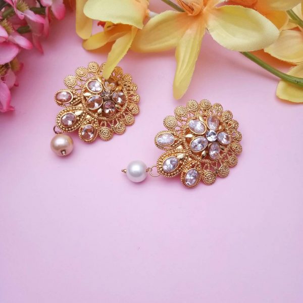 Latest Antic Earrings Designs - [2022 & 2023 Models] • South India Jewels