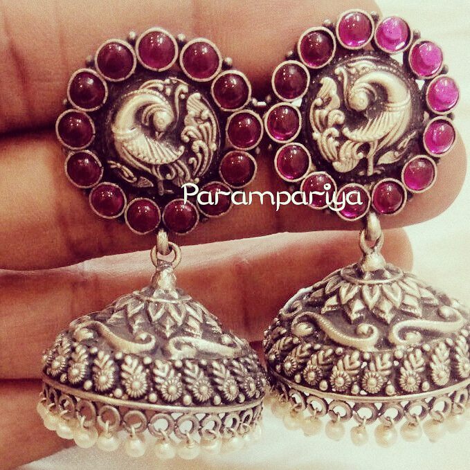 antique kundan earrings