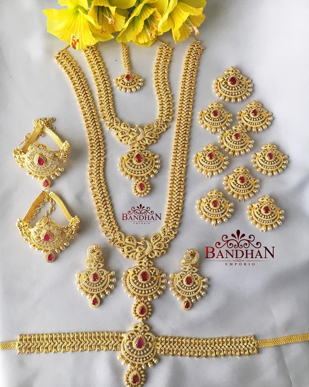 Best bridal deals jewellery set designs