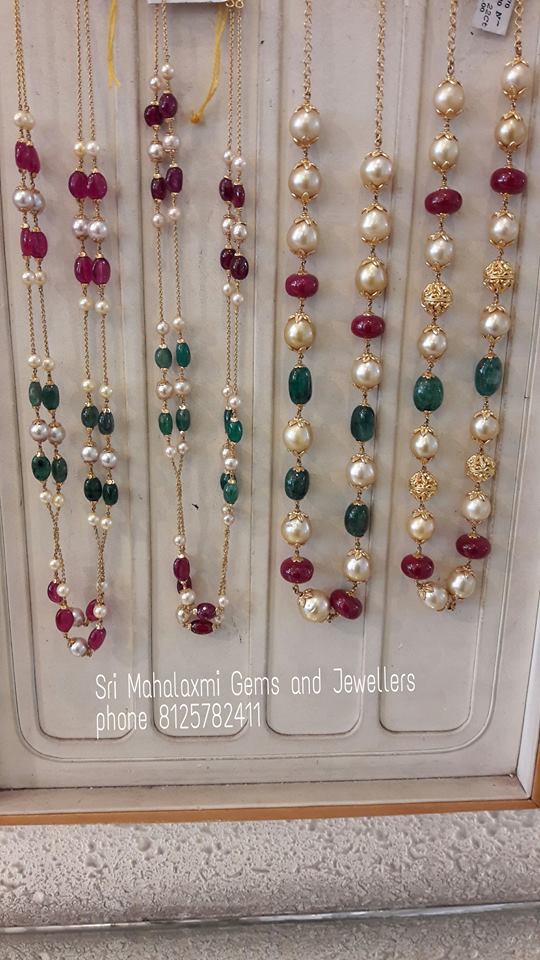 gold pearl chain designs featured image