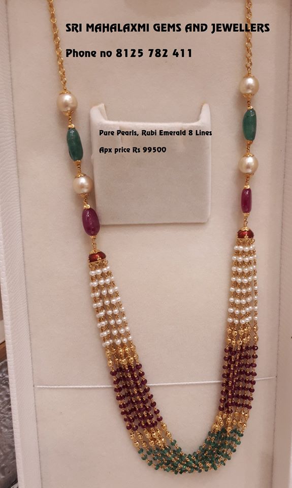 pearl chain designs