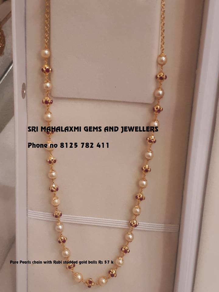 pearl chain designs