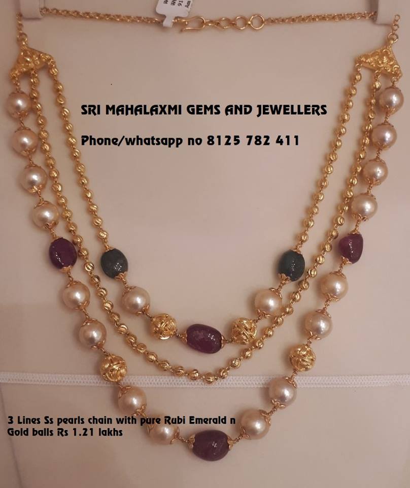 pearl chain designs