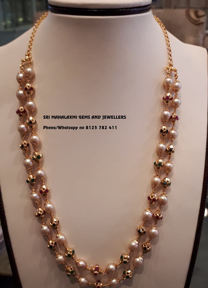 pearl chain designs