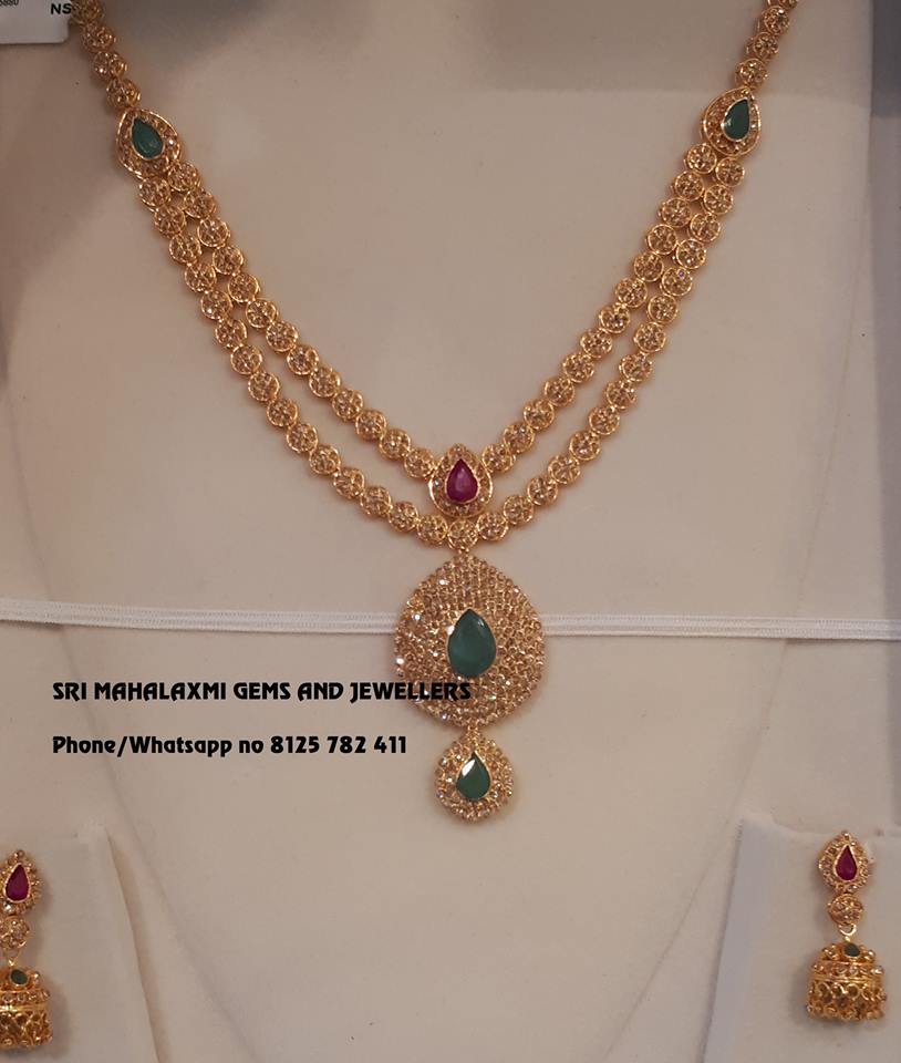 small gold necklace designs