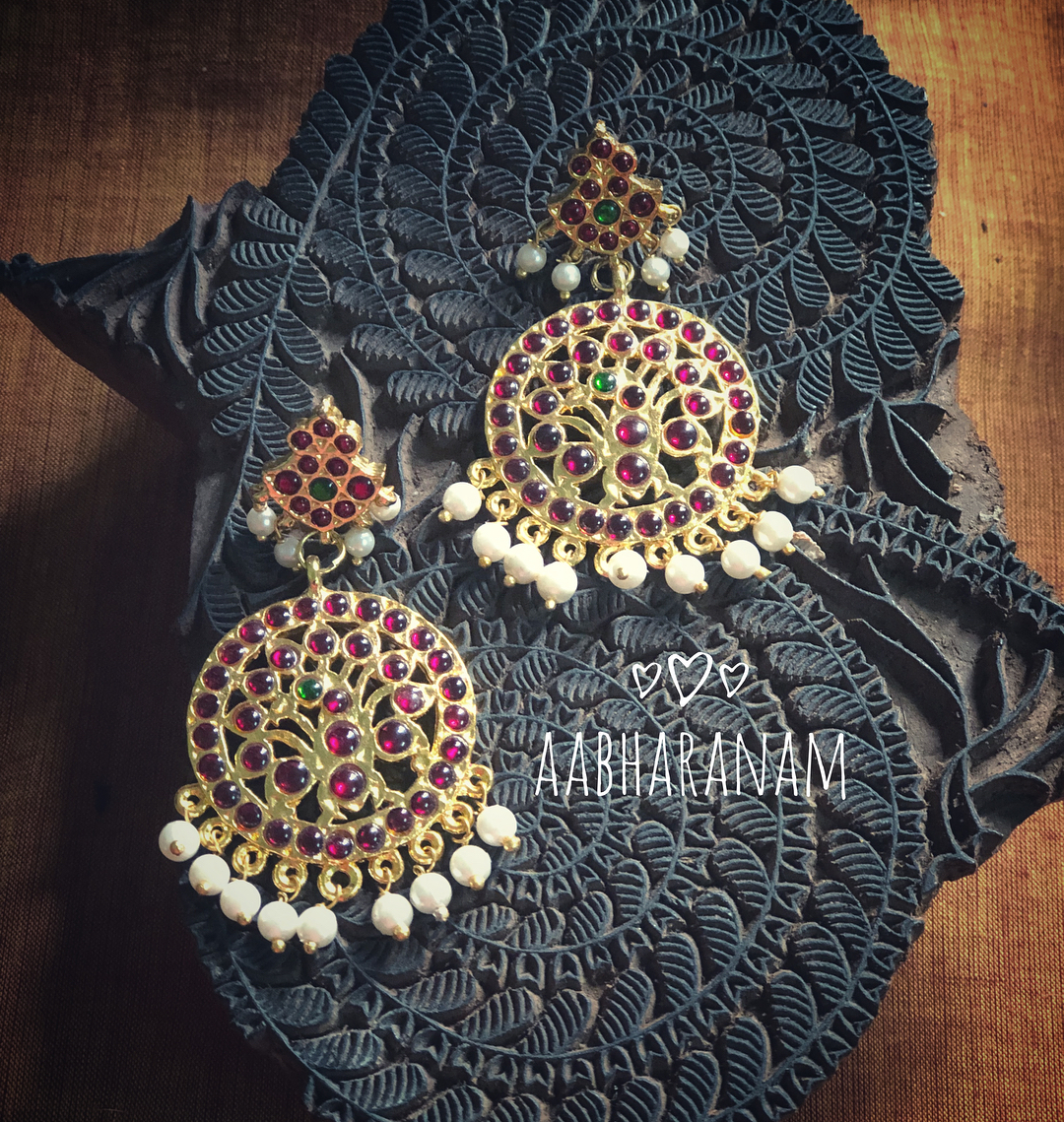 Beautiful South Indian Style Earrings