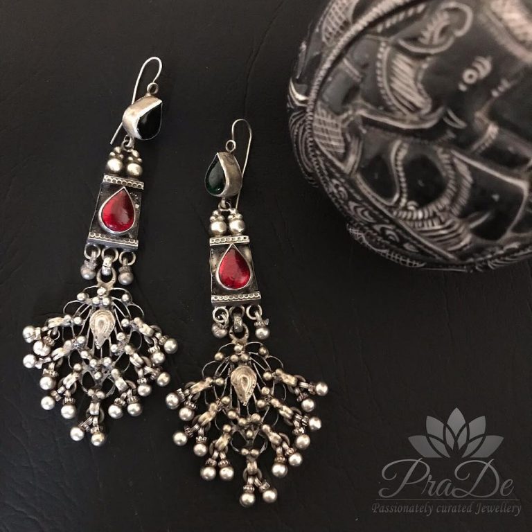 20+ Adorable Antique Silver Jewellery Pieces! • South India Jewels