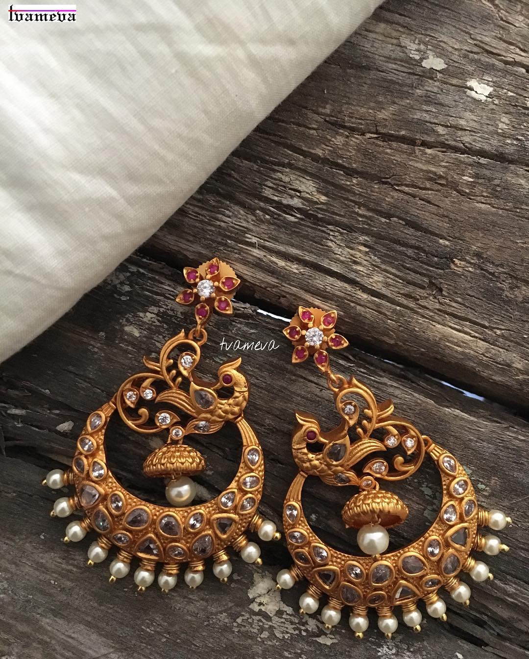 Wedding earrings for brides