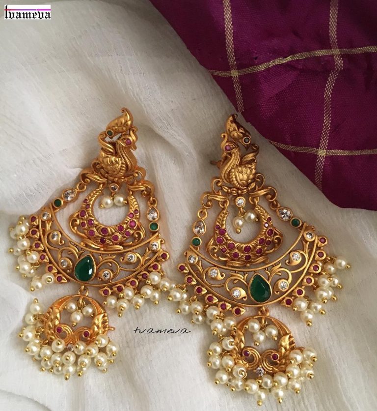 21 Best Wedding Earring Designs For Brides! • South India Jewels
