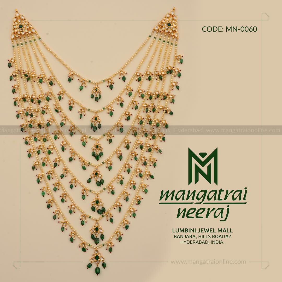 emerald jewellery sets