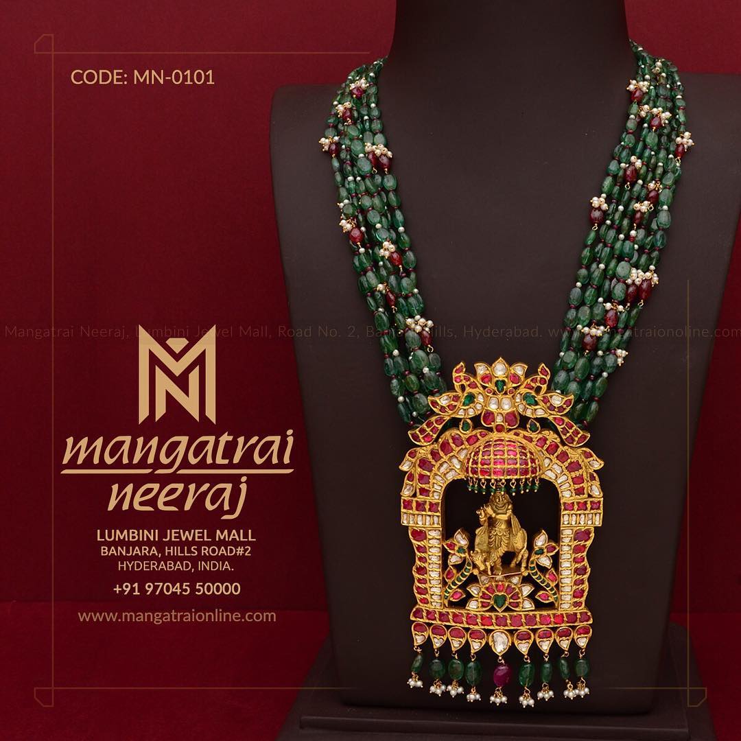 emerald jewellery sets