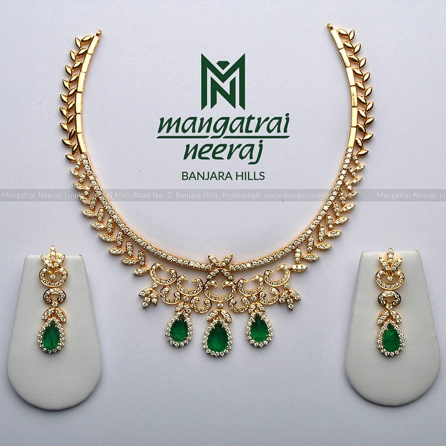 emerald jewellery sets