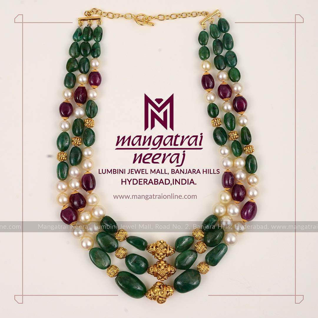 emerald jewellery sets