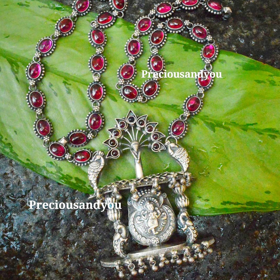 latest ruby necklace designs