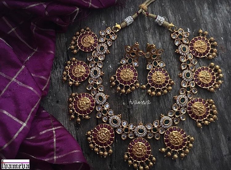 Buy Latest Ruby Necklace Collections