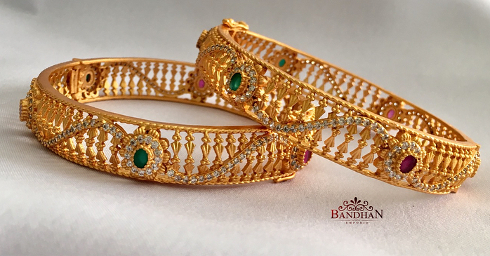 Latest design hot sale bangles 2018