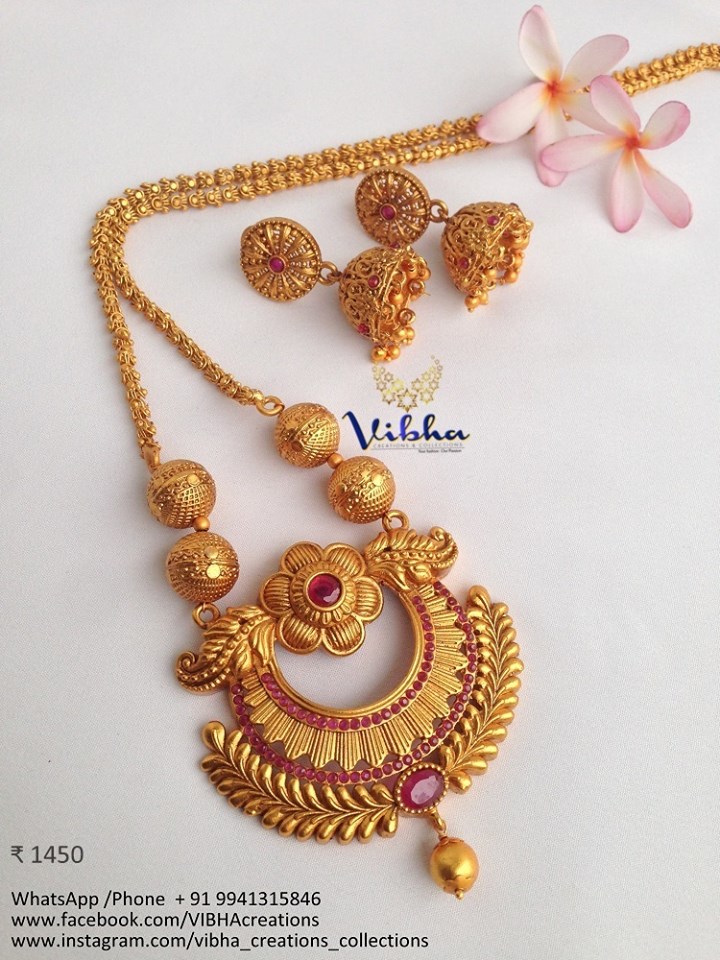 gold long chain designs for ladies