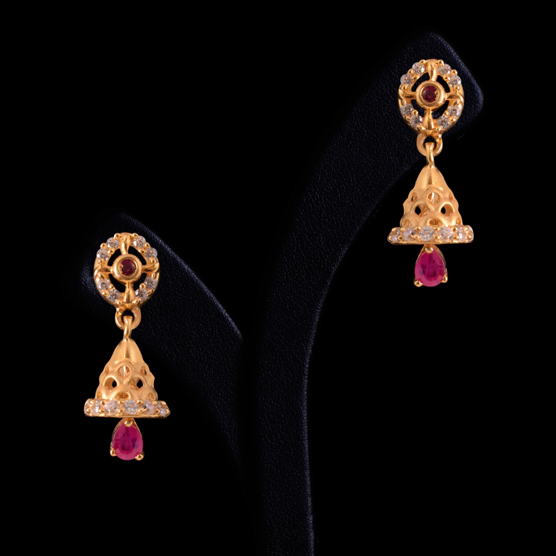 small gold earrings designs