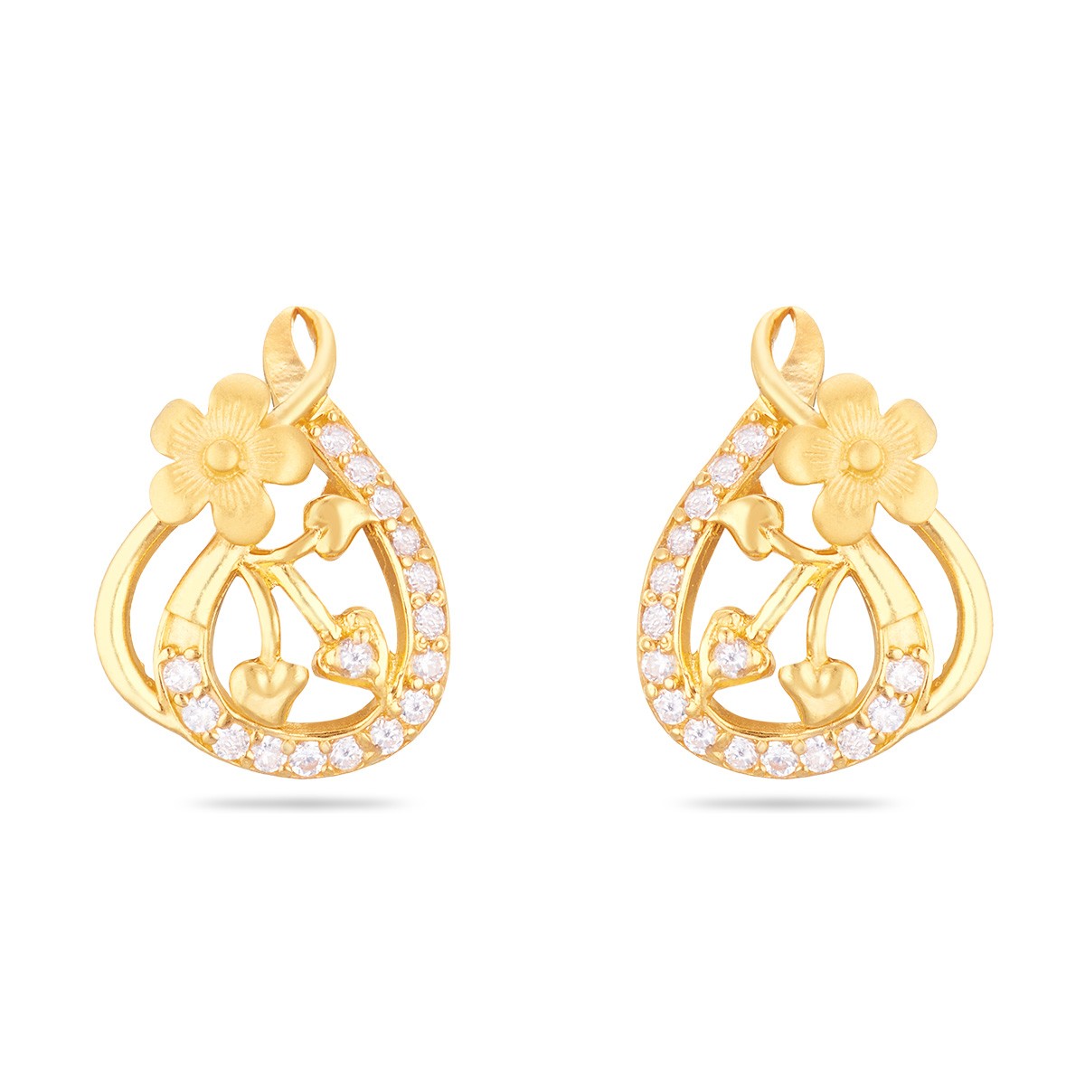 4 gram gold earrings designs