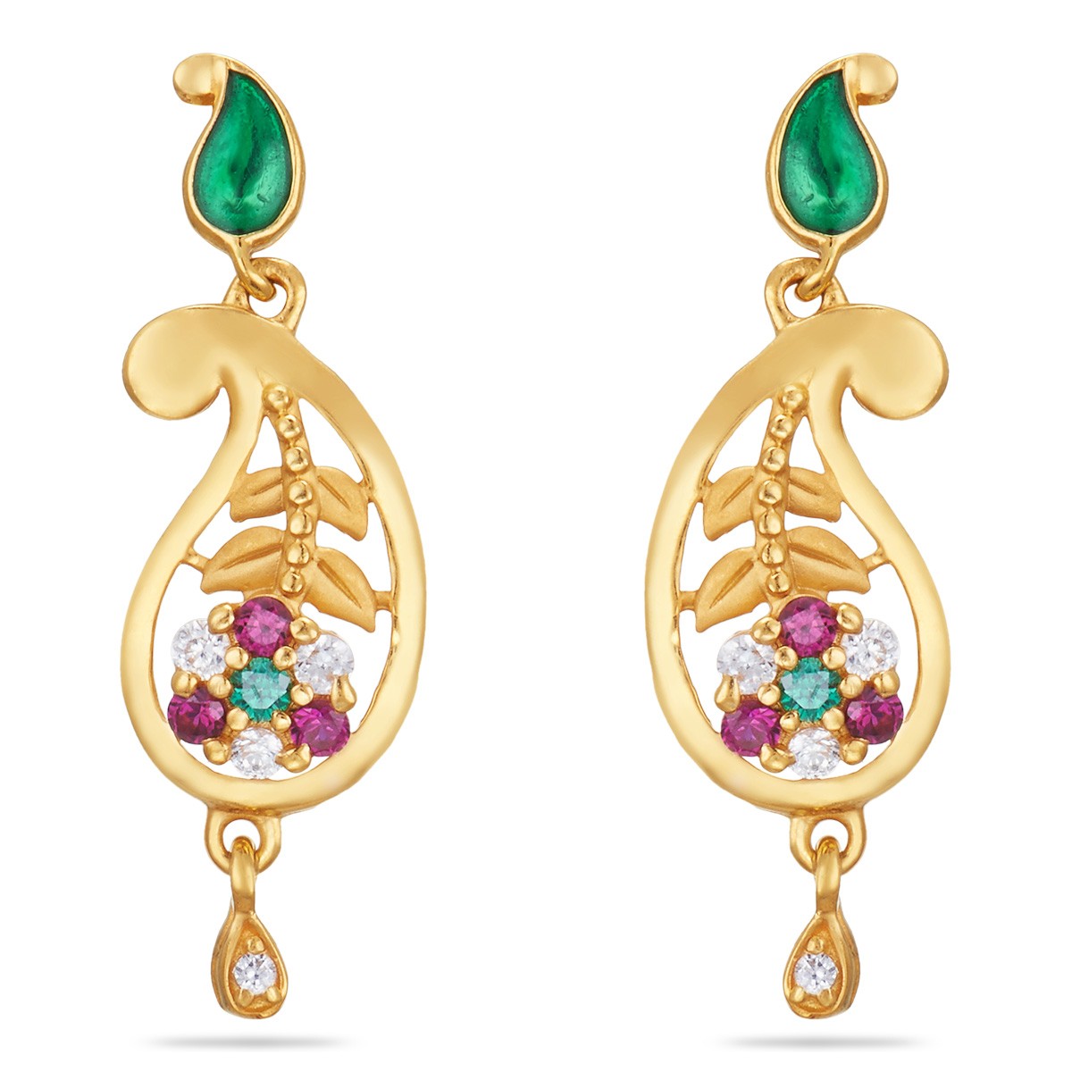 4 gram gold earrings designs