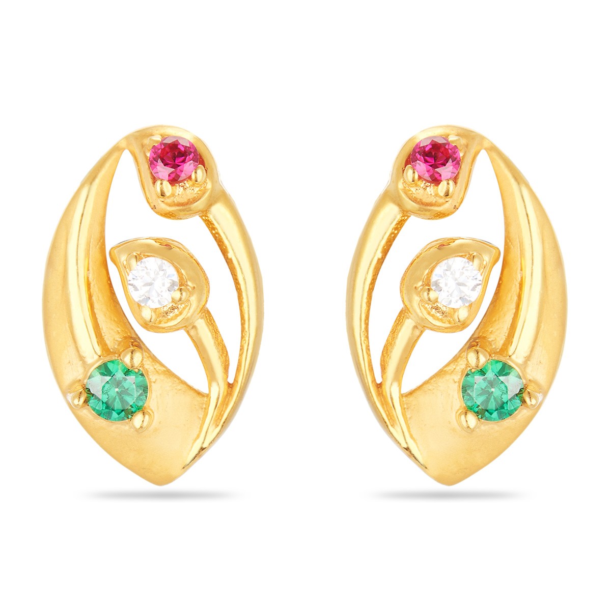 4 gram gold earrings designs