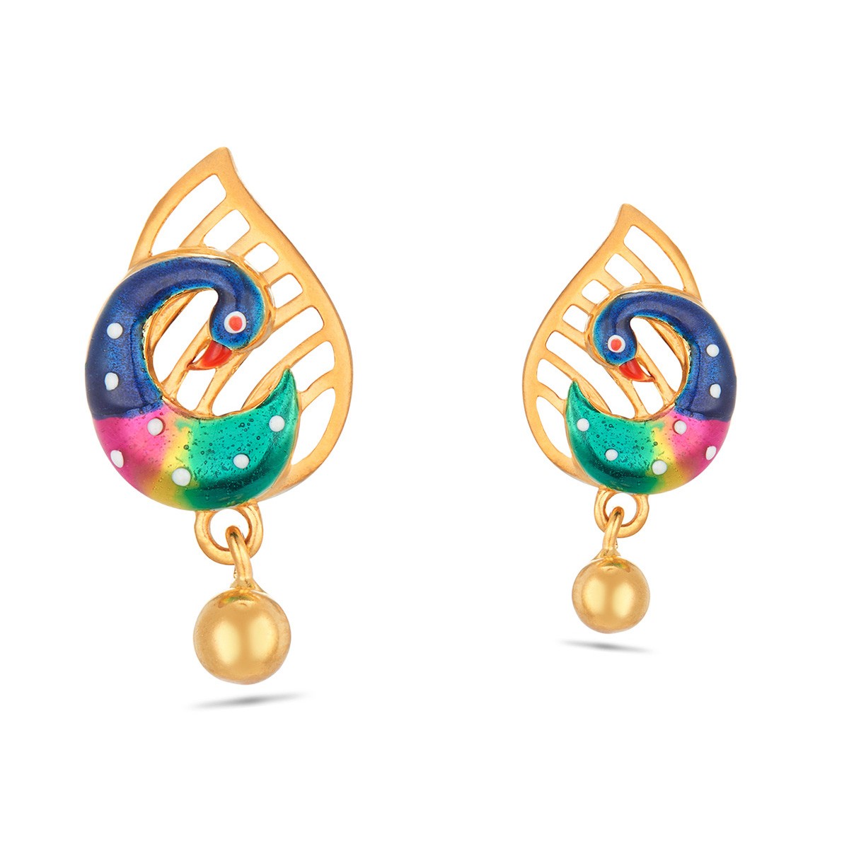 4 gram gold earrings designs