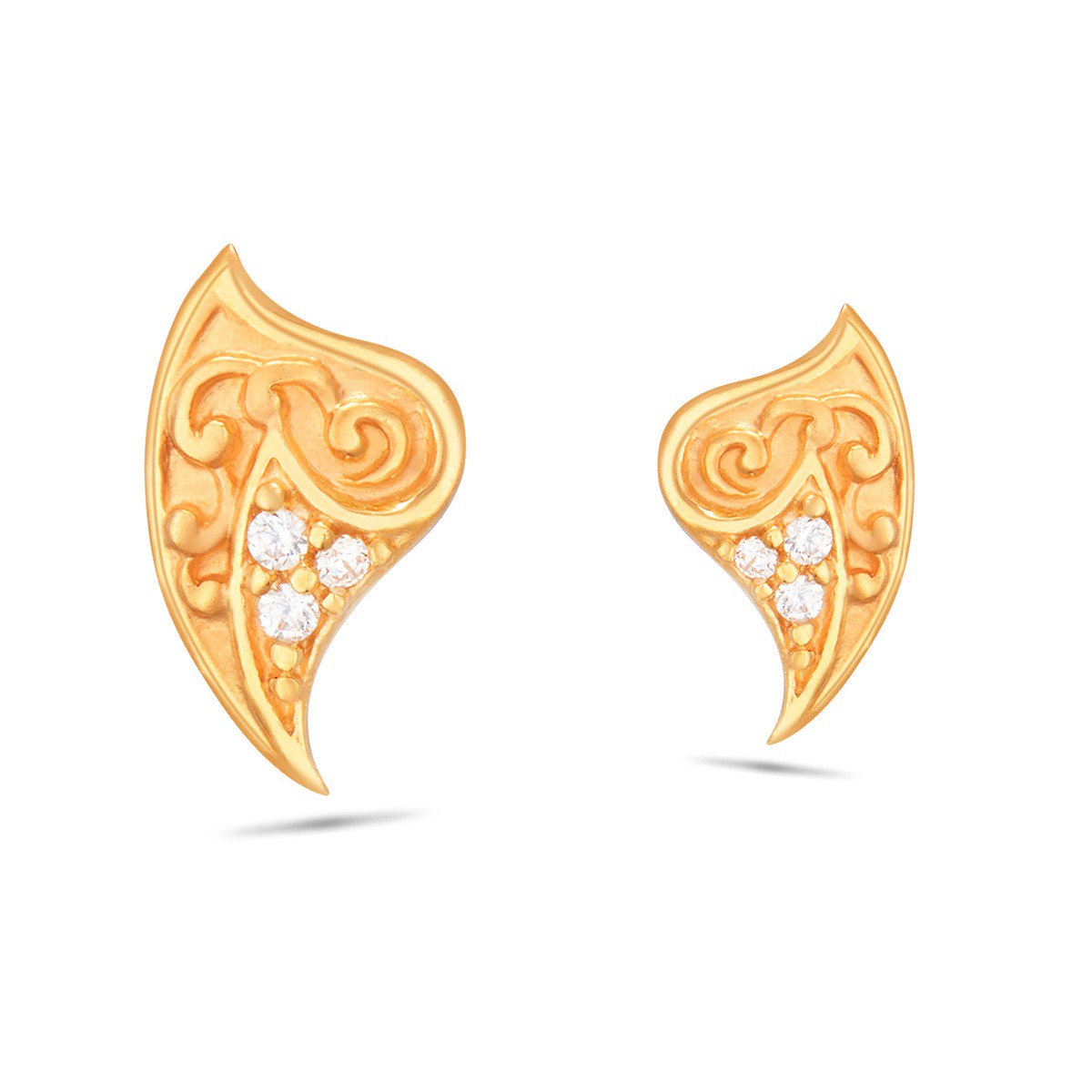 4 gram gold earrings designs