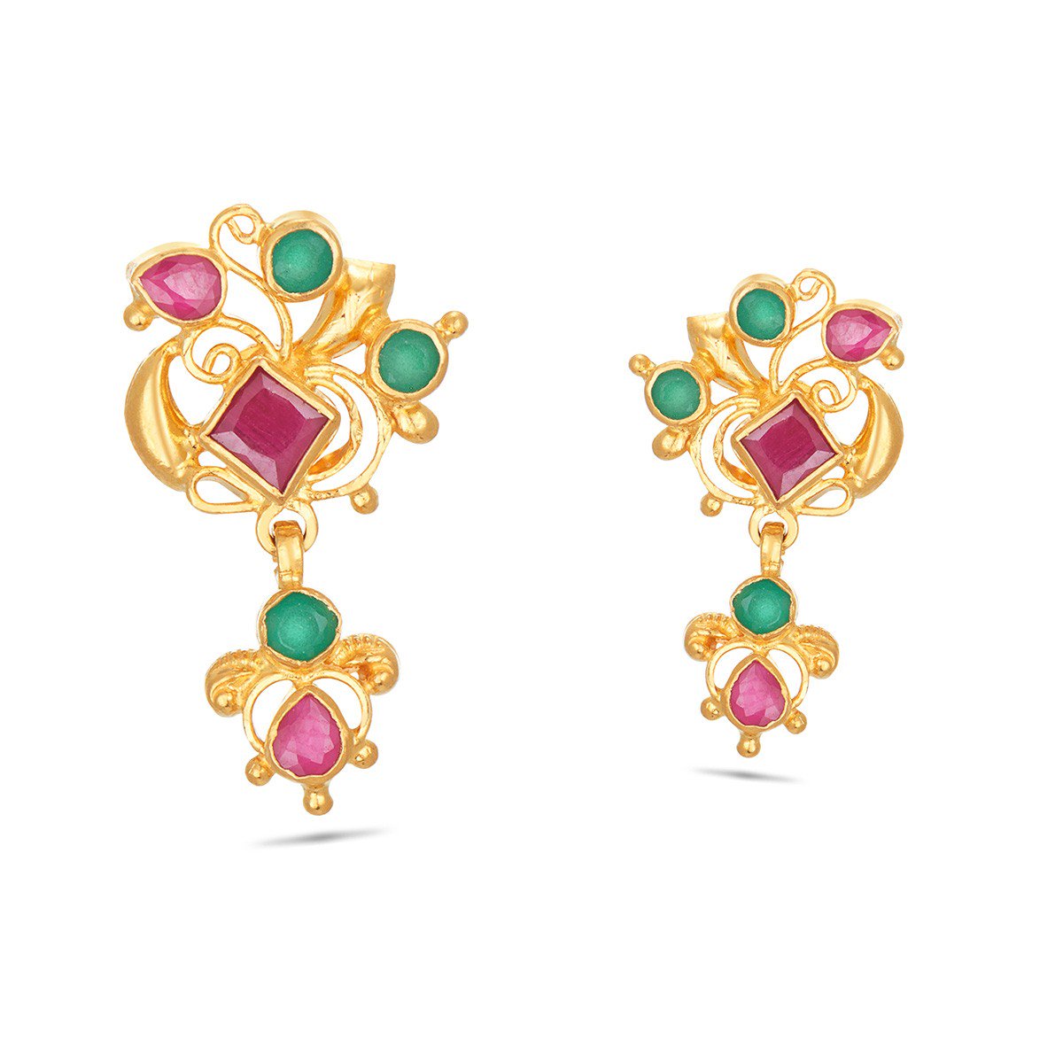 4 gram gold earrings designs