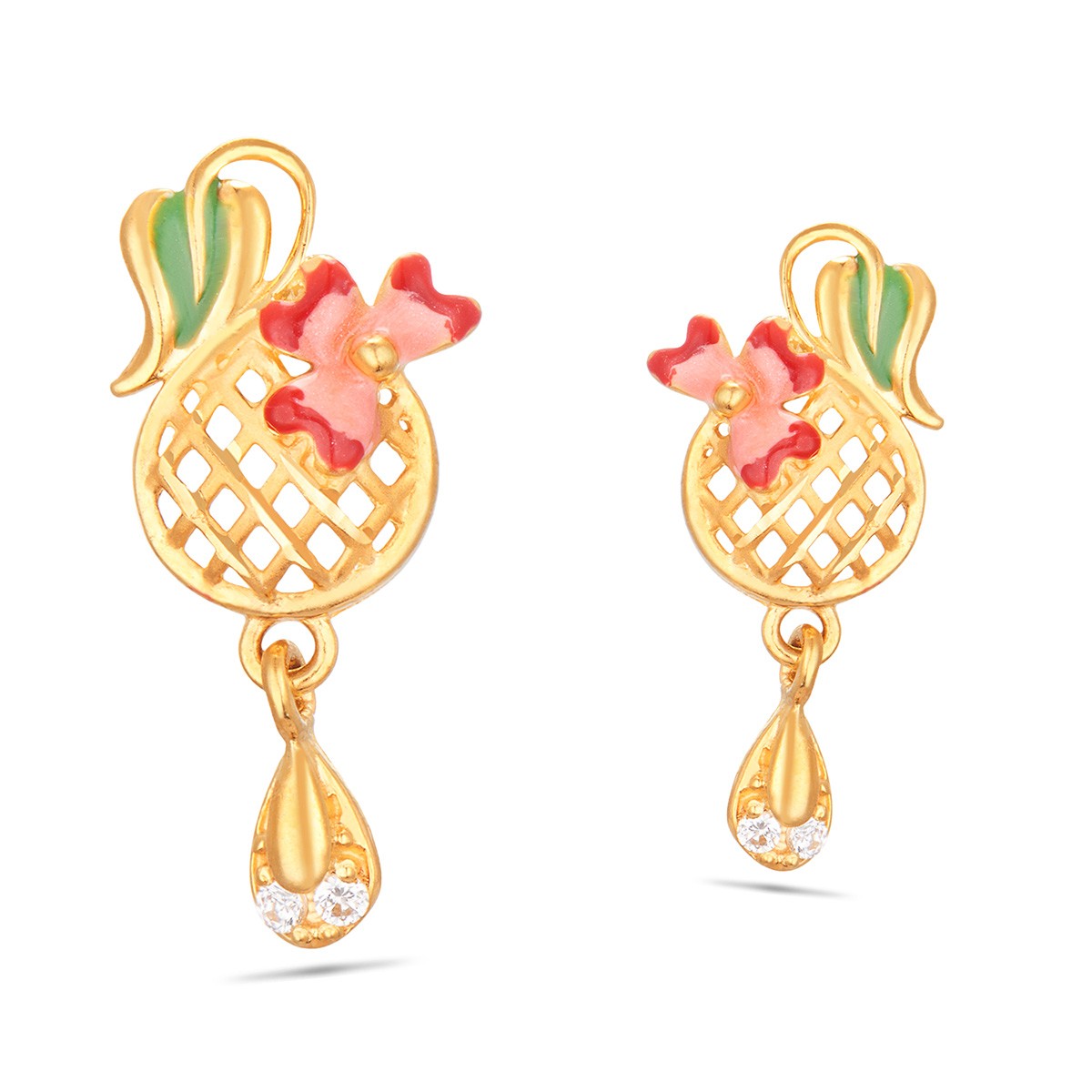 4 gram gold earrings designs