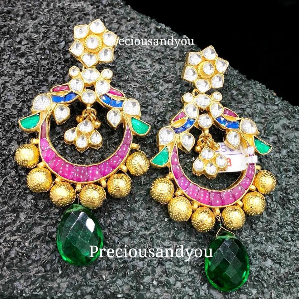 chandbali earrings designs