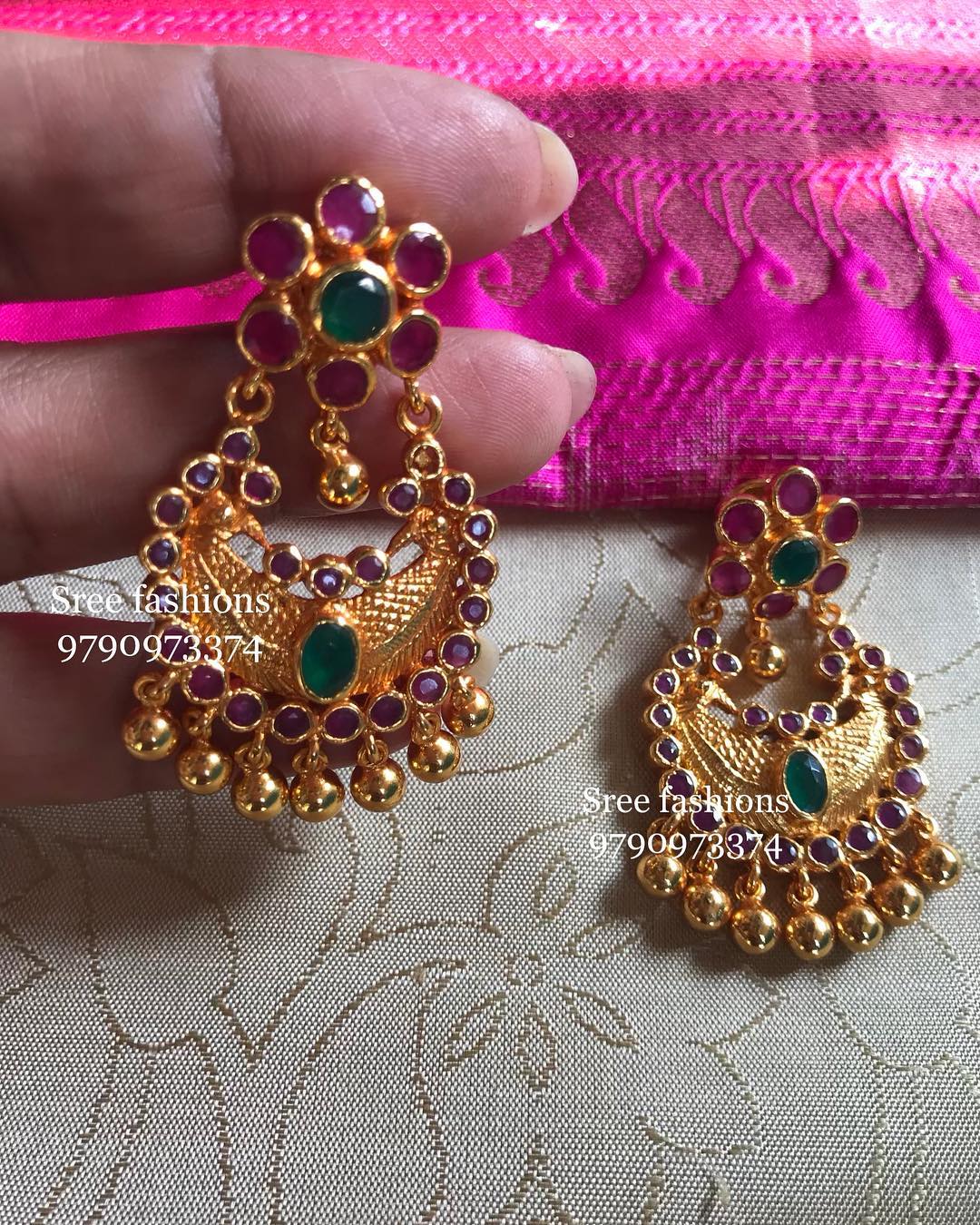 chandbali earrings designs