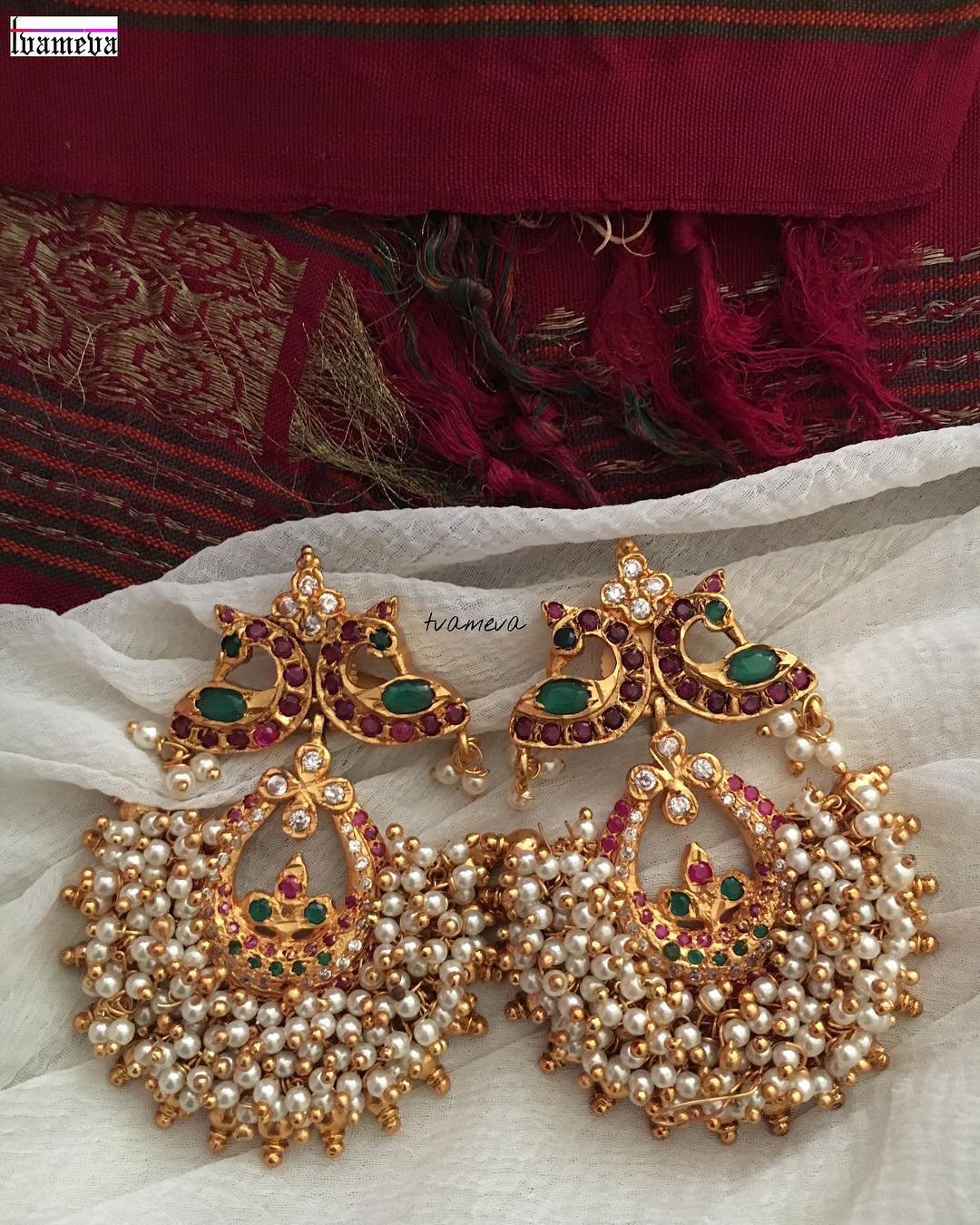 chandbali earrings designs